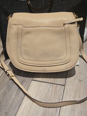 Marc Jacobs beige Crossbody Saddle Bag - Women's Shoulder Bag